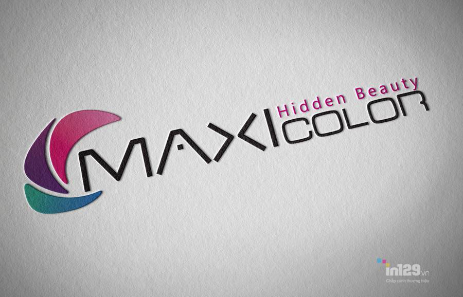 Thiết kế logo Maxi Color