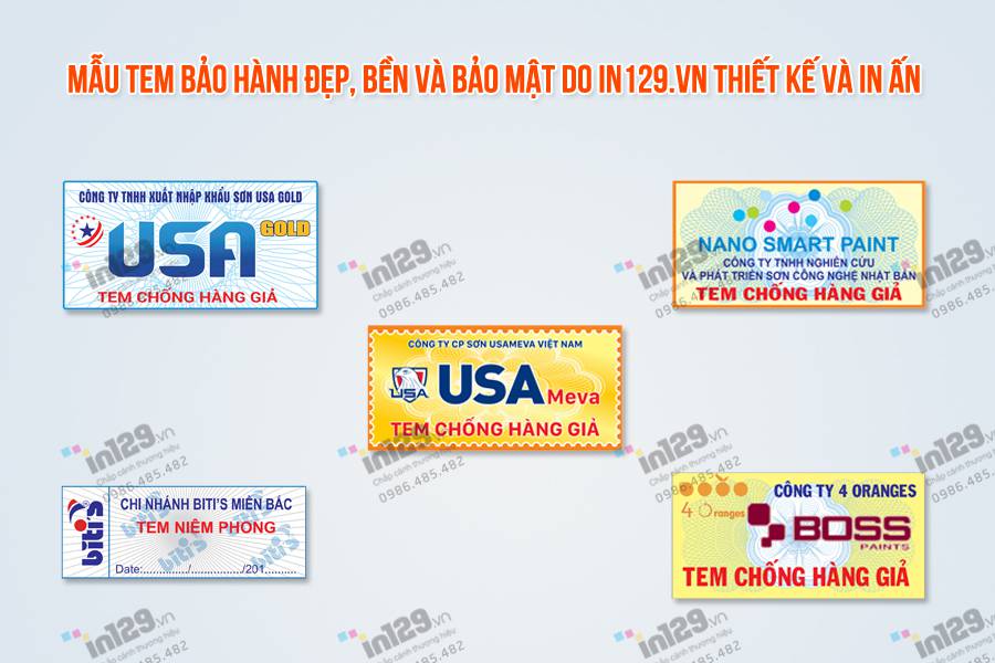 Những tem bảo hành đắt giá nhất tạo nên thương hiệu cho sản phẩm