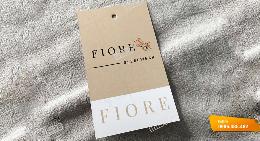 Mẫu mác áo quần cho shop Fiore