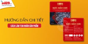 cách làm tem nhãn sản phẩm