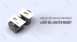 Thông tin card visit gồm những gì để đầy đủ và chuyên nghiệp