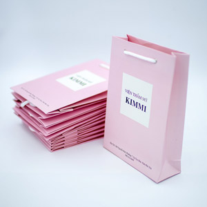 Thiết kế và in mẫu túi giấy viện thẩm mỹ Kimmi