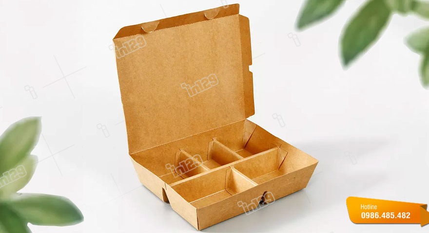 In hộp đựng cơm 5 ngăn độc đáo và ấn tượng