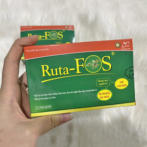 Mẫu hộp đựng thực phẩm sức khoẻ Ruta-Fos