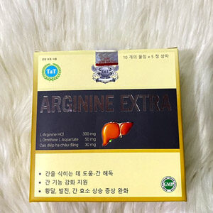 Mẫu hộp đựng thực phẩm chức năng Arginine Extra