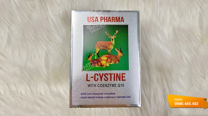 Mẫu hộp đựng thực phẩm chức năng L Cystine