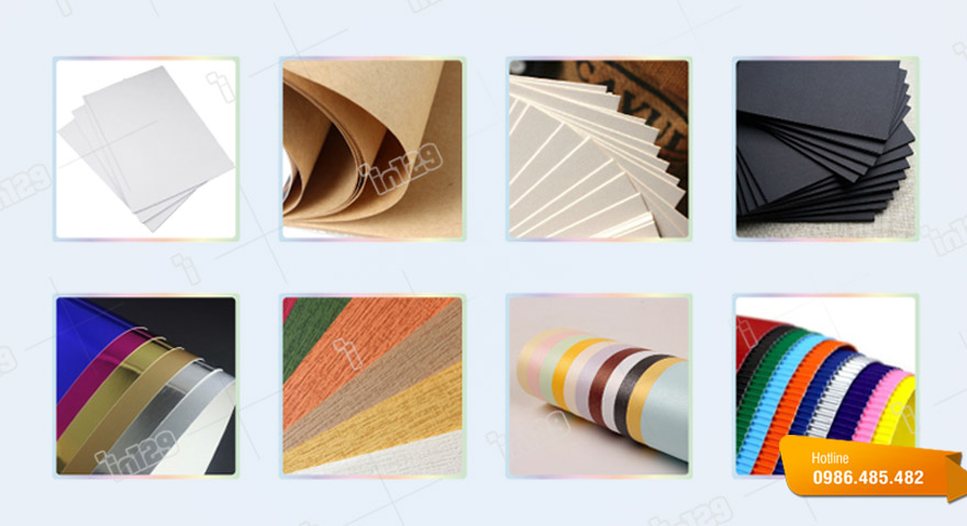 Những chất liệu giấy sản xuất vỏ hộp phổ biến nhất trên thị trường