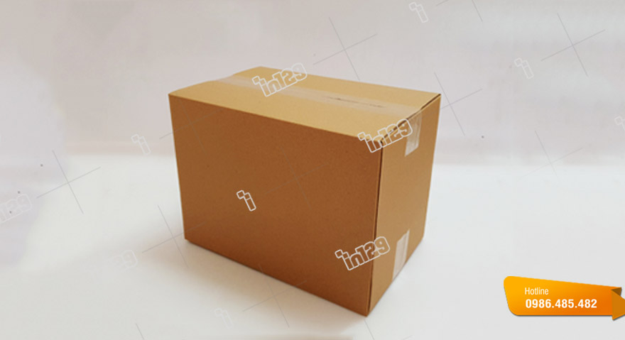 Thùng carton 10kg là loại thùng được sử dụng nhiều nhất hiện nay