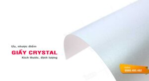 Giấy Crystal là gì?