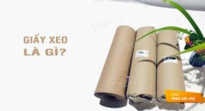 Giấy xeo là gì?