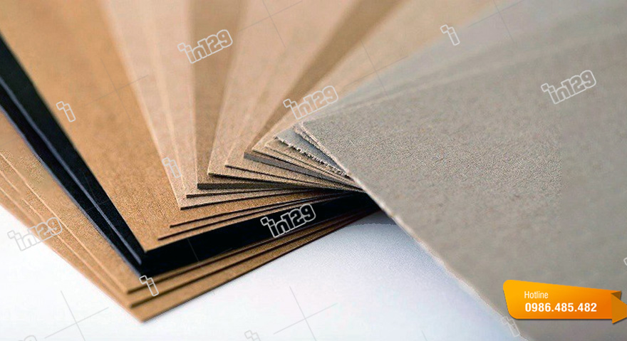 Cấu tạo của chất liệu giấy carton