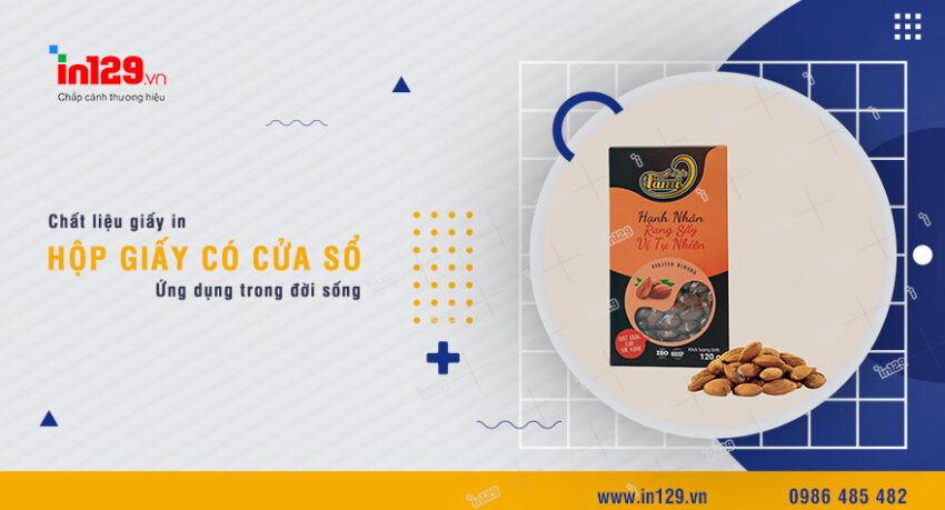 Mẫu hộp giấy có cửa sổ