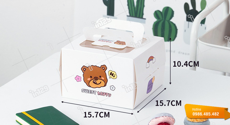 Lợi ích khi sử dụng hộp giấy đựng bánh kem sinh nhật trong kinh doanh