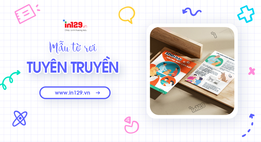 Mẫu tờ rơi tuyên truyền chuyên nghiệp và ấn tượng