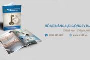 Mẫu hồ sơ năng lực, profile công ty luật chuyên nghiệp