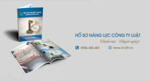 Mẫu hồ sơ năng lực, profile công ty luật chuyên nghiệp