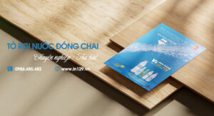 Mẫu tờ rơi nước uống đóng chai