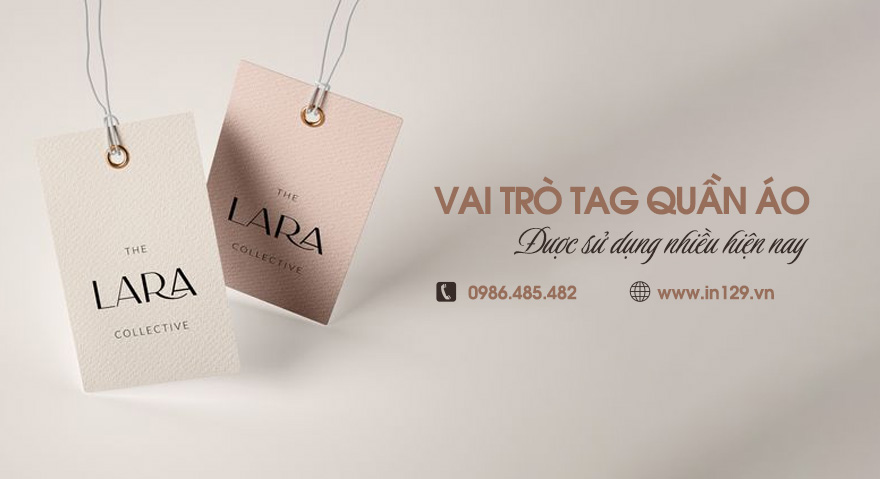 Vai trò của tag quần áo, mác quần áo trong kinh doanh 