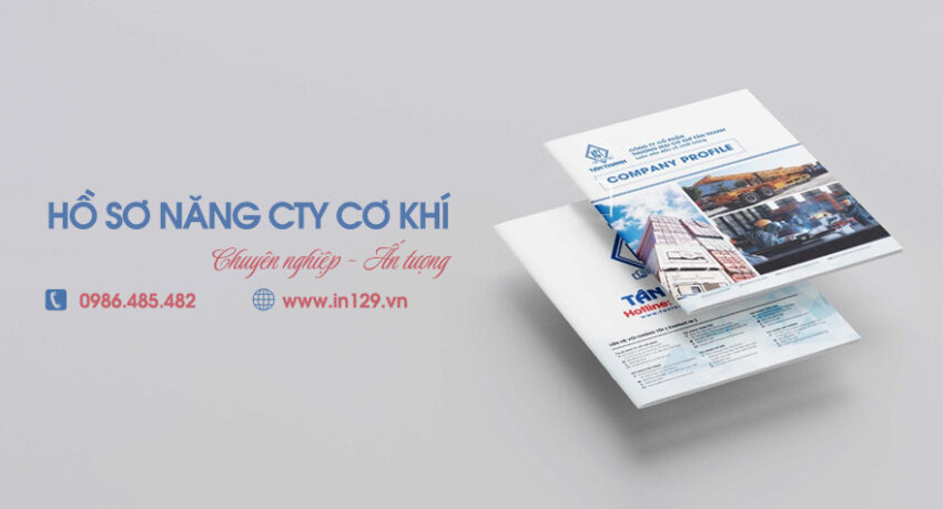 Hồ sơ năng lực công ty cơ khí