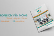 Mẫu thiết kế hồ sơ năng lực công ty viễn thông hiện đại, sáng tạo và chuyên nghiệp