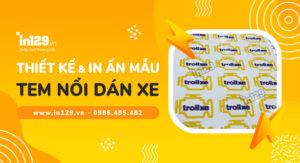 Tem nổi dán xe