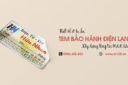 In tem bảo hành đồ điện lạnh giá rẻ tại Hà Nội