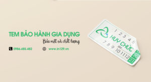 In tem bảo hành đồ gia dụng