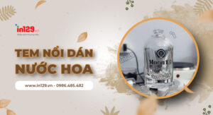 Tem nổi dán nước hoa