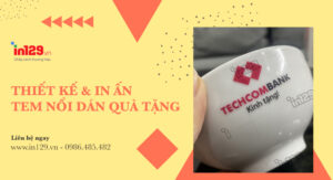 Tem nổi dán quà tặng