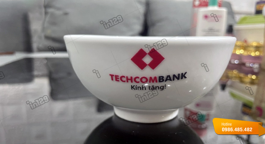 Lợi ích khi in tem nhãn decal nổi dán chén, bát