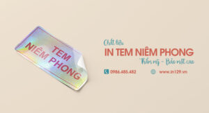 Chất liệu in tem niêm phong