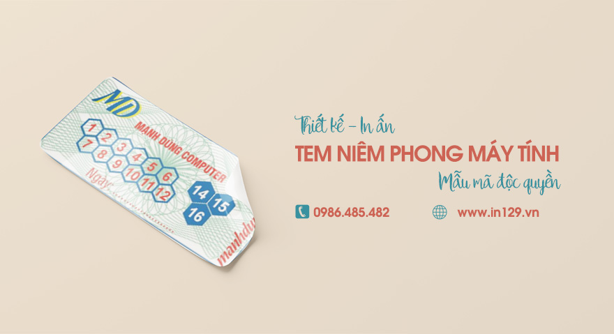 In tem niêm phong máy tính giá rẻ tại Hà Nội