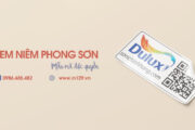 In tem niêm phong thùng sơn giá rẻ tại Hà Nội