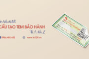 Cấu tạo của tem bảo hành