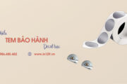 In tem bảo hành decal bạc theo yêu cầu tại Hà Nội