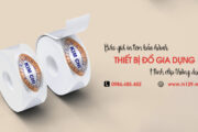 Giá in tem bảo hành đồ gia dụng hình elip