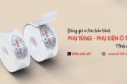 Bảng giá in tem bảo hành phụ tùng ô tô hình elip