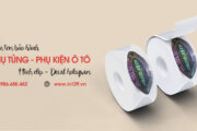 In tem bảo hành phụ tùng ô tô bằng decal hologram hình elip