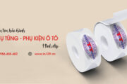 In tem bảo hành phụ tùng ô tô hình elip