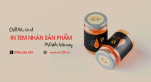 Chất liệu in nhãn dán