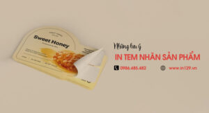 Những lưu ý quan trọng khi in ấn tem nhãn dán