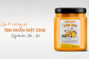 Top 7 xưởng in nhãn dán mật ong tại Hà Nội