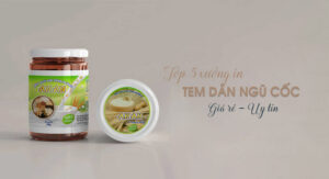 Top 5 xưởng in nhãn dán ngũ cốc tại Hà Nội