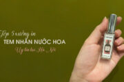 Top 5 xưởng in nhãn dán nước hoa tại Hà Nội