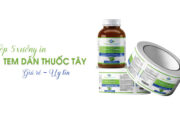 Top 5 xưởng in nhãn dán thuốc tây tại Hà Nội